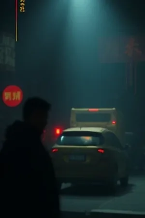 秋霞视频首屏主推竖版图：雨夜长街镜头下的城市剪影与灯光倒影